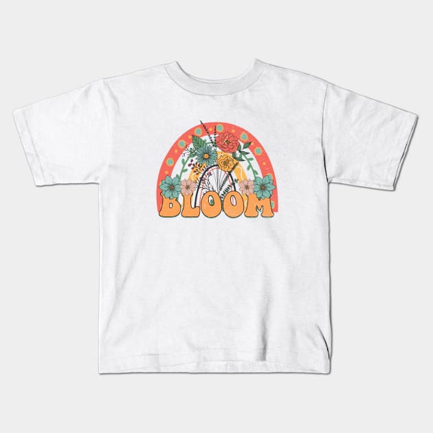 Bloom Kids T-Shirt by Mad Panda